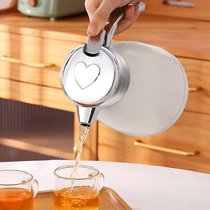 SOGA 1.2L Stainless Steel Water Bottle Insulated Vacuum Flask Coffee Jug Thermal White