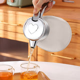 SOGA 1.2L Stainless Steel Water Bottle Insulated Vacuum Flask Coffee Jug Thermal White
