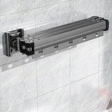 SOGA 2X 127.5cm Suction-Mounted Retractable Clothing Drying Rack