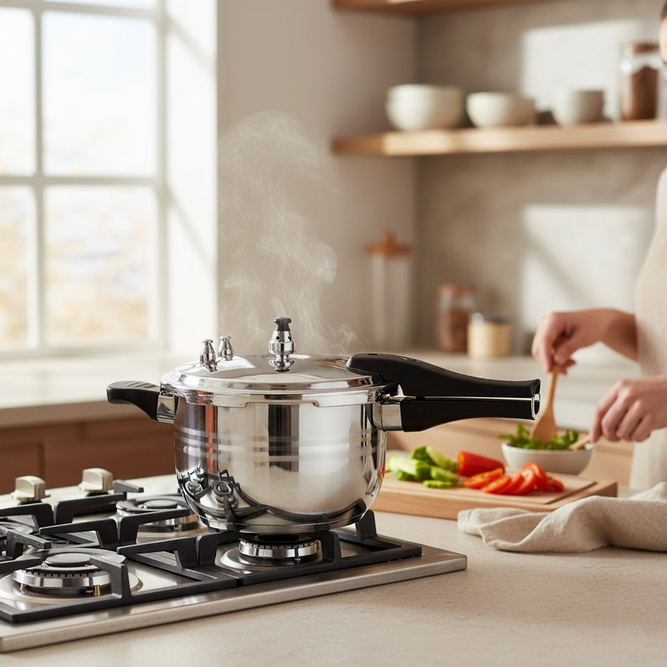 5L Commercial Grade Stainless Steel Pressure Cooker With Seal