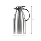 SOGA 1.8L Stainless Steel Insulated Water Bottle Vacuum Flask Coffee Jug Thermal