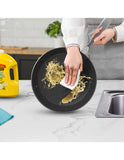 SOGA Stainless Steel Non-Stick Induction Fry Pan Set 22cm & 34cm