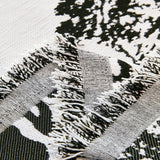 SOGA Four-seater White Sofa Cover Tree Print 180x420cm Polyester