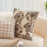 SOGA 2X 50cm Square Vintage Decorative Embroidered Floral Throw Pillow