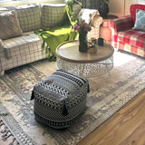 SOGA 2X 42cm Black Premium Polyester Cotton Cushion with EPP Particle Insert Home Decor