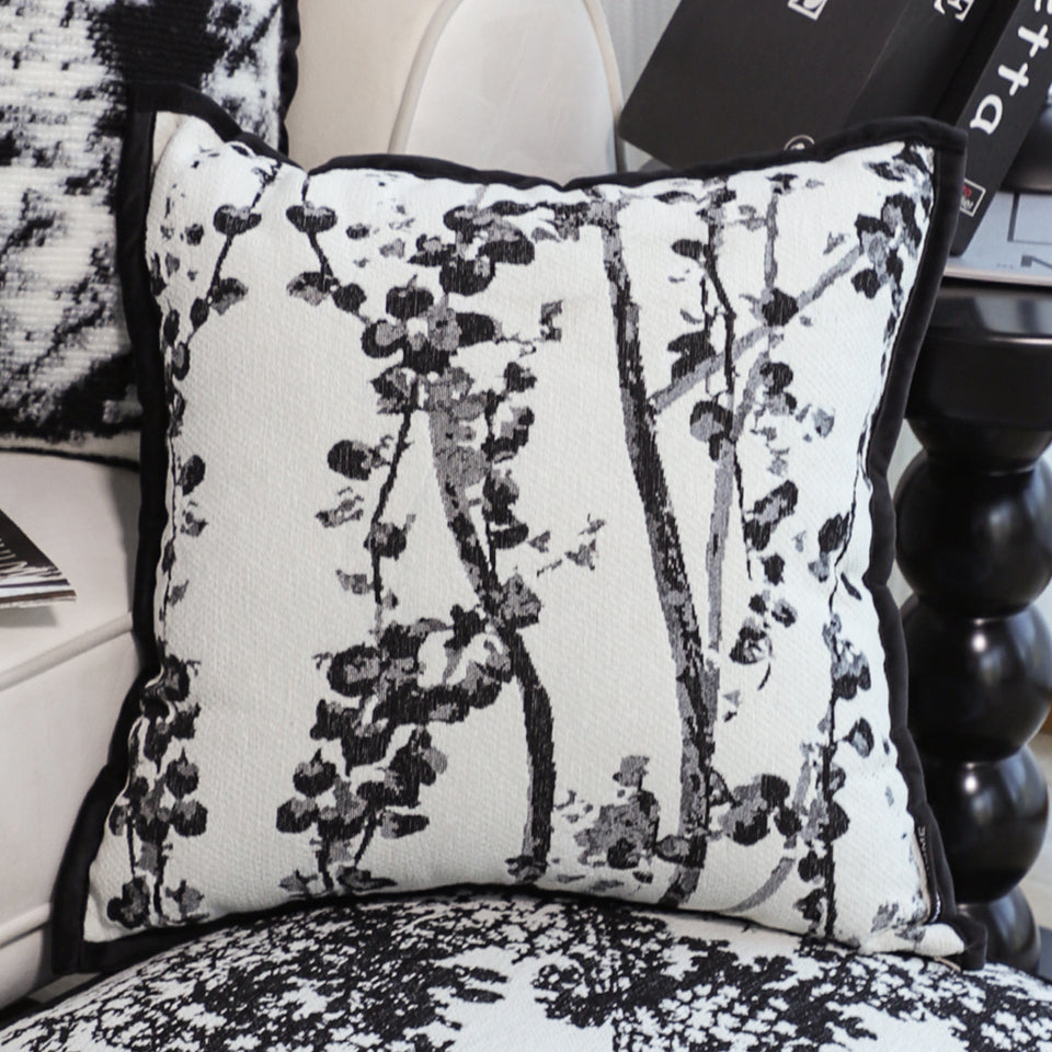 SOGA 2X 50cm Throw Pillow Botanical and Modern Elegant for Home Decor