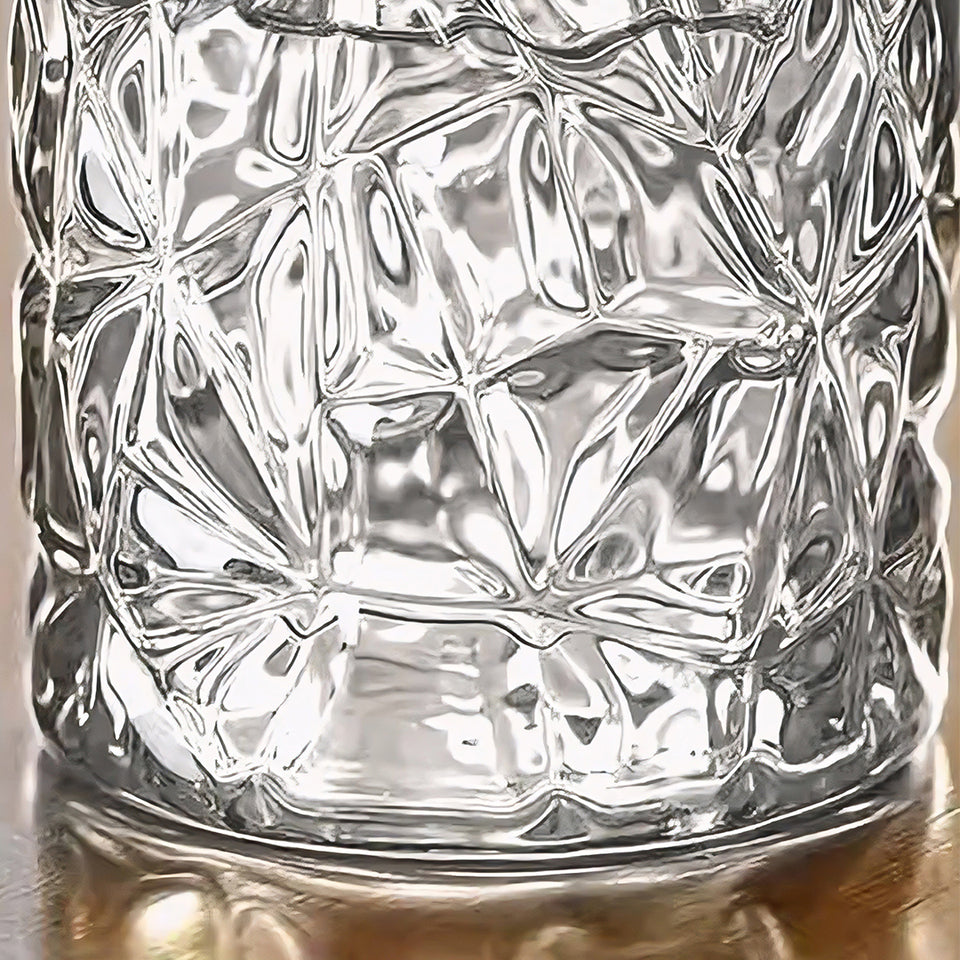 SOGA 30cm Sleek Clear Glass Vase Elegant Wide Crystal Design for Modern Home Décor