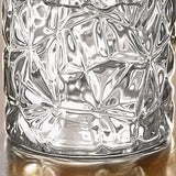 SOGA 30cm Sleek Clear Glass Vase Elegant Wide Crystal Design for Modern Home Décor