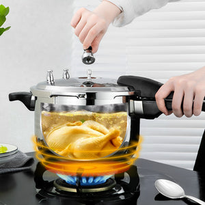 2X 10L Commercial Grade Stainless Steel Pressure Cooker
