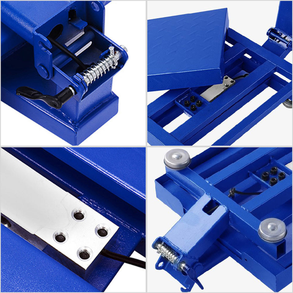 SOGA 2X Electronic Digital Platform Scale Postal Weight Blue 300kg