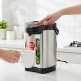 SOGA 2X 3.2L Silver Stainless Steel Electric Kettle Water Boiler Thermal Pot Dispenser 3 Modes