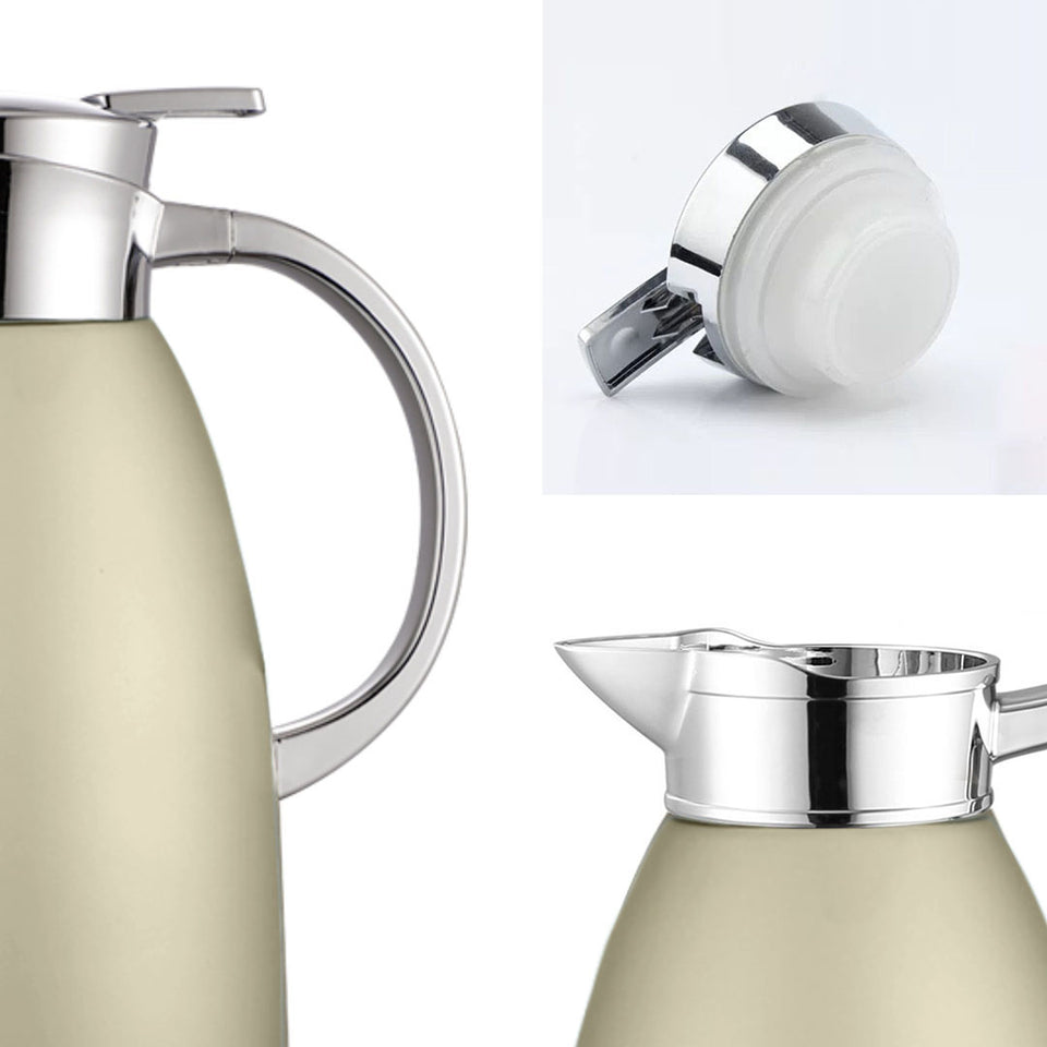 Soga 2.3L Gold Color 3-Layer Vacuum Insulated Water Bottle