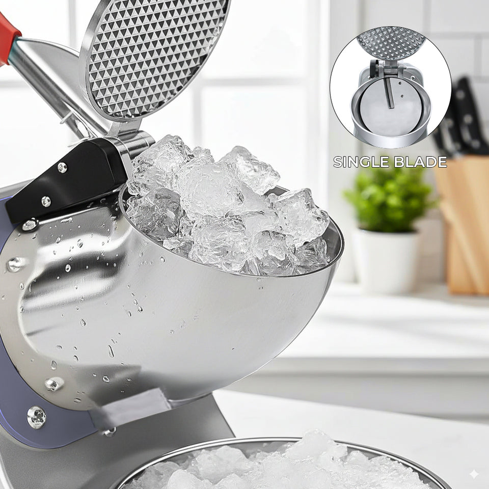 SOGA 2X Electric Ice Shaver Crusher Smoothie Maker 300W