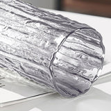 SOGA 30.5cm Handcrafted Clear Glass Vase Classic Design for Home Decor