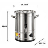 SOGA 33L 2200W Stainless Steel Commercial Hot Water Urn