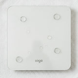 SOGA 2X 180kg Digital Fitness Weight Bathroom Gym Body Glass LCD Electronic Scales White