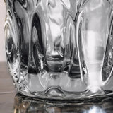 SOGA 30cm Glass Grey Vase Crystal VASE Thick Modern, Home Decor