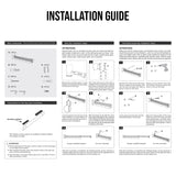 SOGA 127.5cm Suction-Mounted Retractable Clothing Drying Rack Foldable Hanger