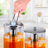 SOGA 6L Dual Stainless Steel Beverage Dispenser with Ice Cylinder