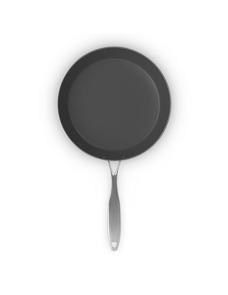 SOGA Stainless Steel Non-Stick Induction Fry Pan Set 22cm & 34cm