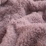 SOGA Throw Blanket Warm Cozy Double Sided Thick Flannel Coverlet Fleece Bed Sofa Comforter Purple