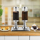 SOGA 6L Dual Stainless Steel Beverage Dispenser with Ice Cylinder
