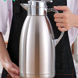 SOGA 1.8L Stainless Steel Kettle Insulated Vacuum Flask Water Coffee Jug Thermal