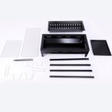 SOGA 2X 66cm Portable Folding Thick Box-Type Charcoal Grill for Outdoor BBQ Camping