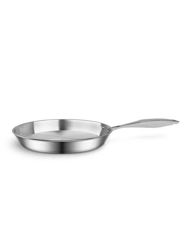 SOGA Stainless Steel Induction Fry Pan Set 22cm & 36cm