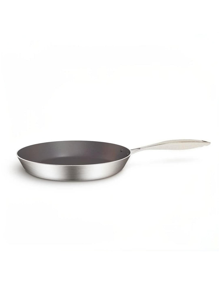 SOGA Stainless Steel Non-Stick Induction Fry Pan Set 24cm & 34cm