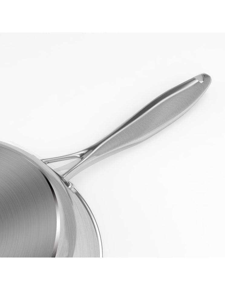 SOGA Stainless Steel Induction Fry Pan Set 22cm & 36cm