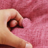 SOGA 100cm Crabapple Red Triangular Wedge Bed Pillow Headboard Backrest Bedside Tatami Cushion Home Decor