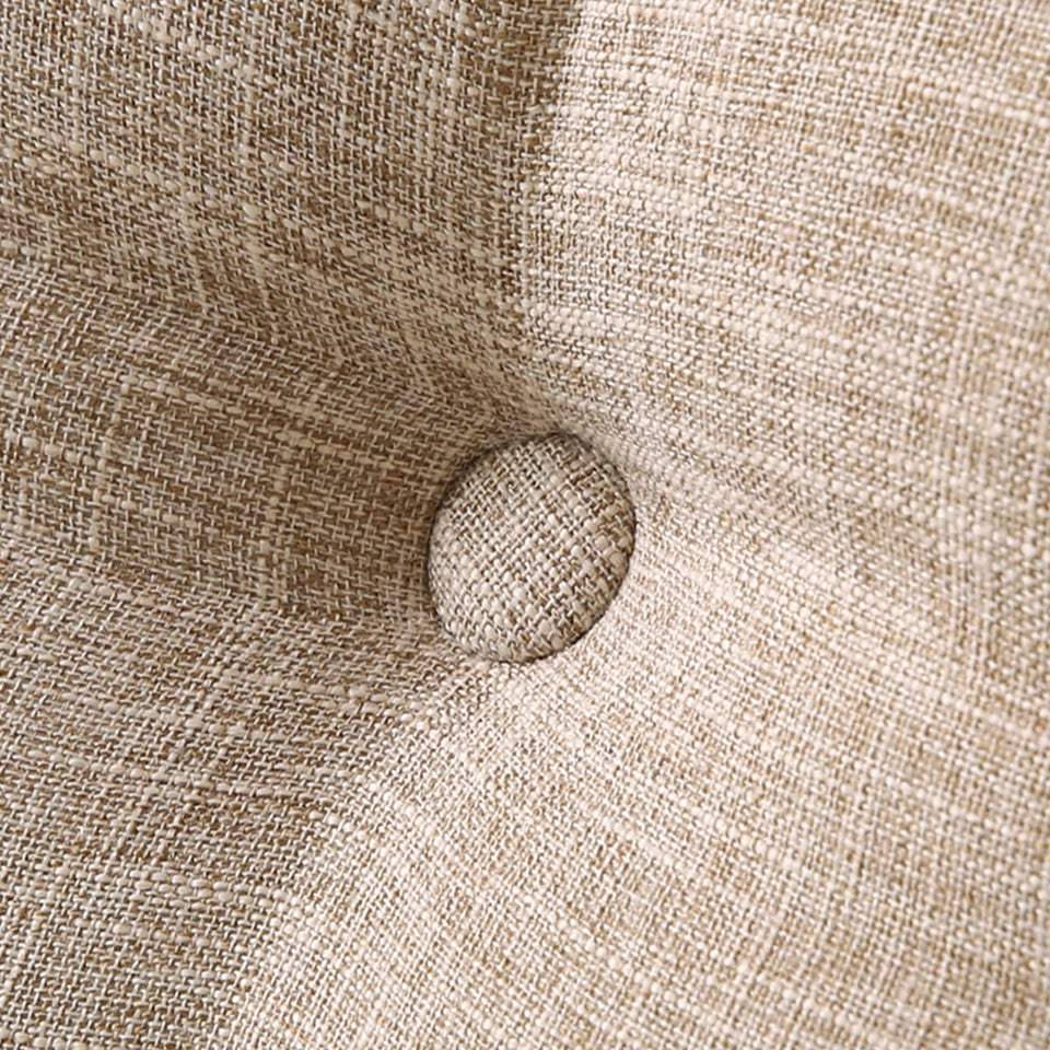 SOGA 100cm Beige Triangular Wedge Bed Pillow Headboard Backrest Bedside Tatami Cushion Home Decor