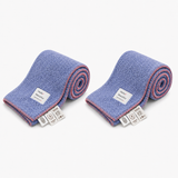 SOGA 2X 230x200cm Dusty Blue Flannel Polyester Throw Blanket