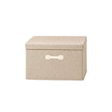 SOGA (46x36x28cm) Khaki 45L Fabric Storage Box Organizer