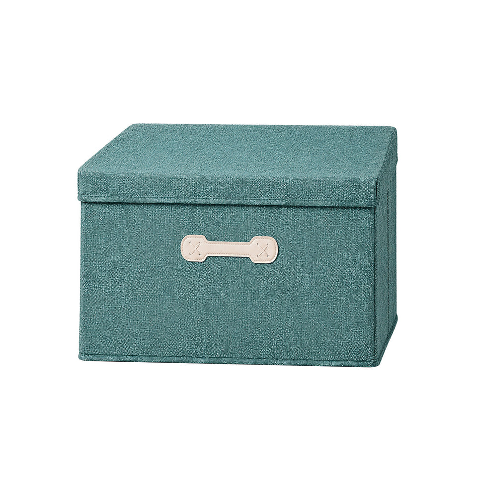 SOGA (40x30x25cm) Green 30L Fabric Storage Box Organizer