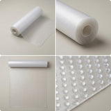 SOGA 4X 40x300cm Transparent EVA Cabinet Mat Non Slip Drawer Shelf Liner