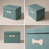SOGA (50x40x30cm) Green 60L Fabric Storage Box Organizer