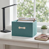 SOGA (60x42x40cm) Green 108L Fabric Storage Box Organizer