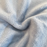 SOGA 230x200cm Blue Flannel Polyester Throw Blanket