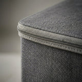 SOGA (45x35x25cm) Grey Fabric Storage Box Home Organizer
