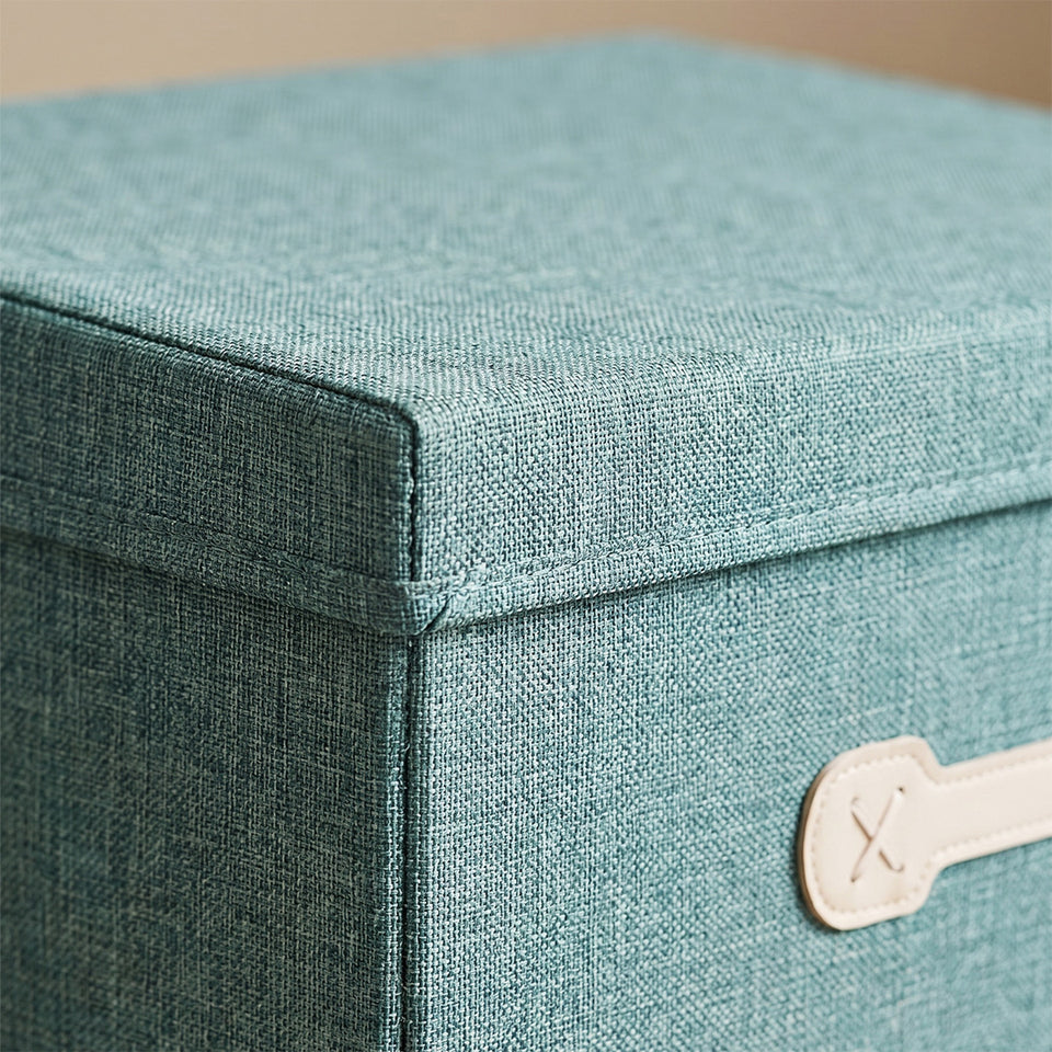 SOGA (40x30x25cm) Green 30L Fabric Storage Box Organizer