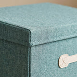 SOGA (40x30x25cm) Green 30L Fabric Storage Box Organizer