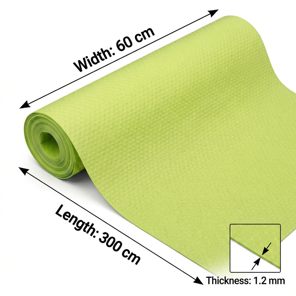 SOGA 60x300cm Green EVA Cabinet Shelf Liner Mat