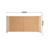 SOGA Mustard Yellow Polyester Throw Blanket Soft Cozy Sofa Bed