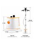 SOGA Garment Steamer Portable Cleaner Steam Iron 125