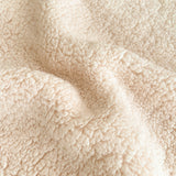 SOGA 230x200cm Peach Flannel Polyester Throw Blanket