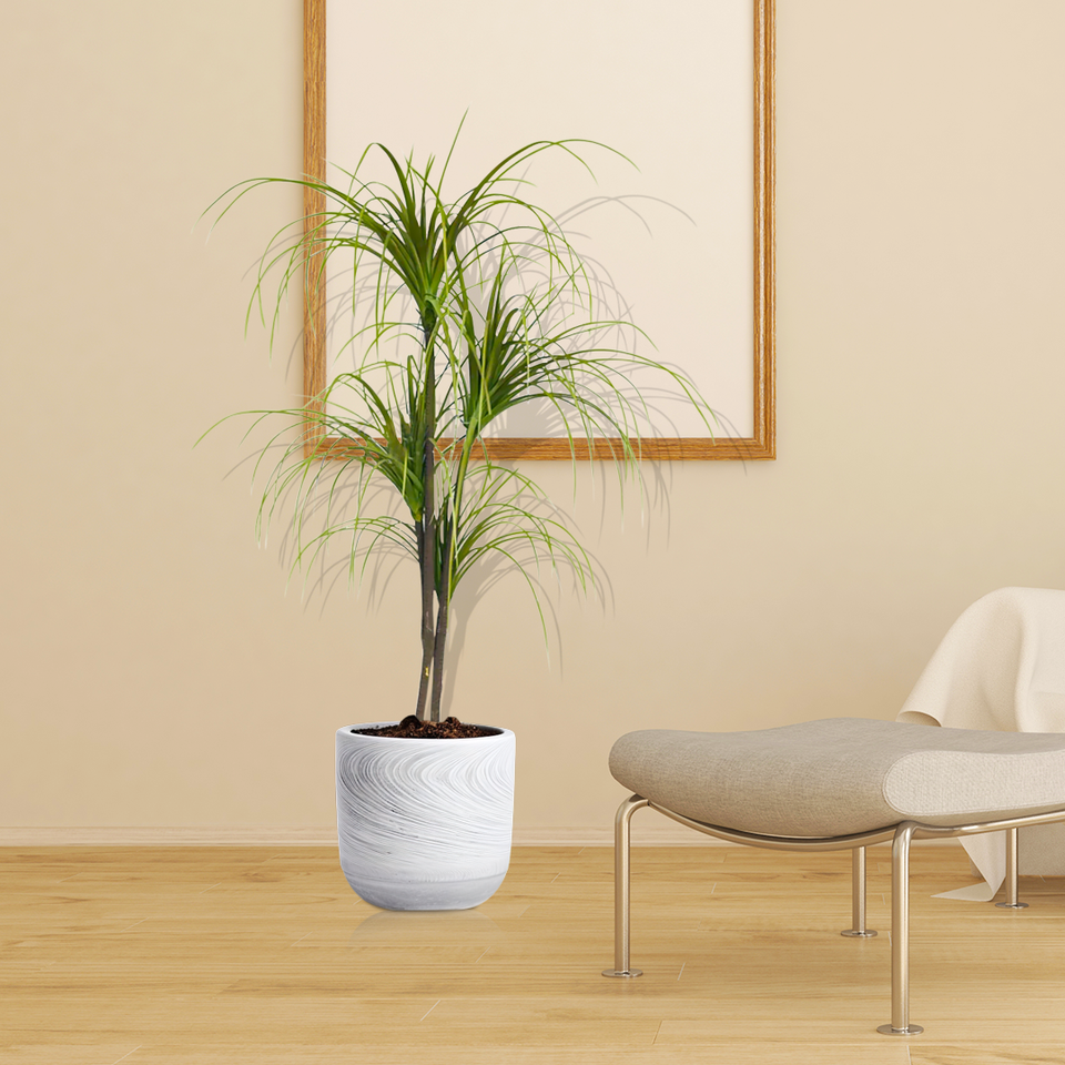 potted fake plants for living room SOGA 150cm Artificial Dracaena Plant Fake Potted, Simulation Tree Fake – buyinaus