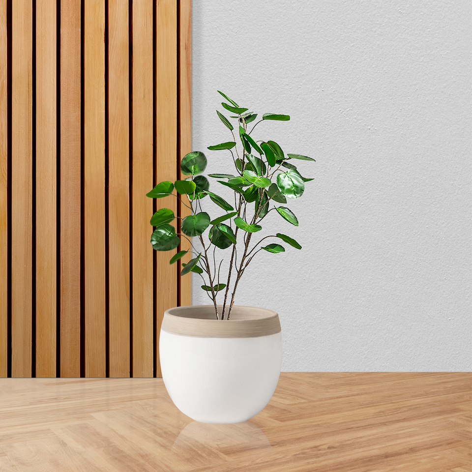 SOGA 2X 95cm Artificial Tree Indoor Nordic Style Artificial Tree Potted Simulation Tree, Home Decor