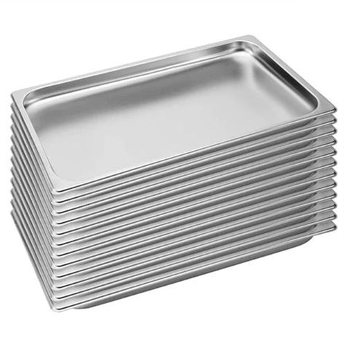 SOGA Stainless Steel Gastronorm GN Pan Full Size 1/1 2cm Deep